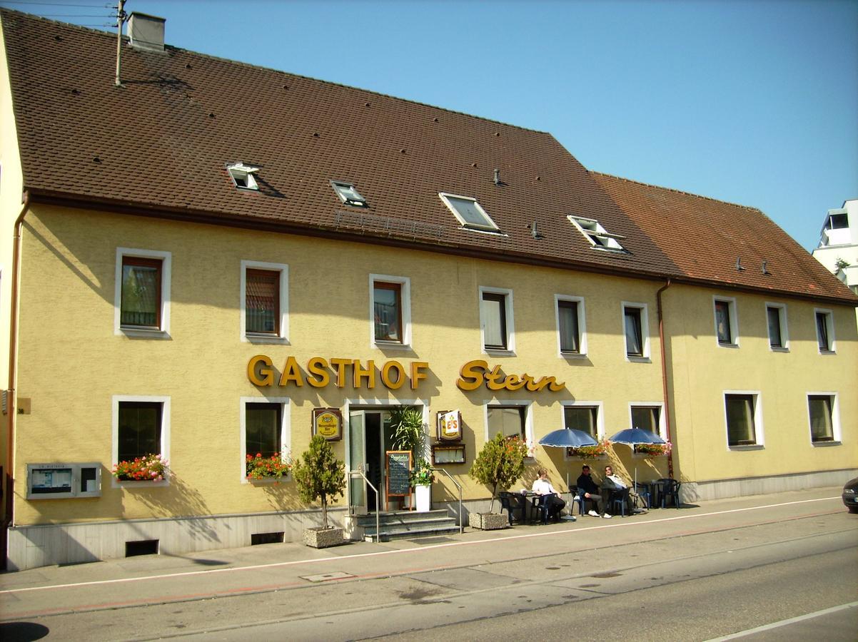 אאלן Gasthof Goldener Stern מראה חיצוני תמונה